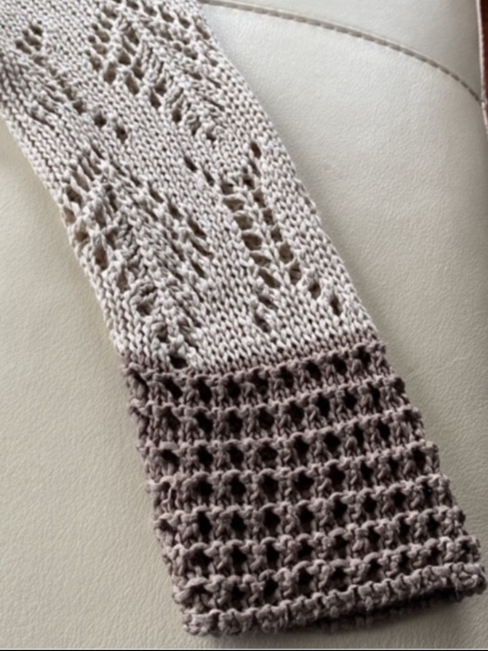 Cotton Open-Front Crochet Cardigan Sweater / shrug / wrap - Picture 11 of 16